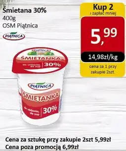 Market Point Śmietana 30% 400g OSM Piątnica oferta