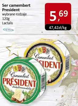 Market Point Ser camembert President wybrane rodzaje Lactalis oferta