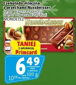 Prim Market Czekolada mleczna z orzechami Nussbeisser MONDELEZ oferta