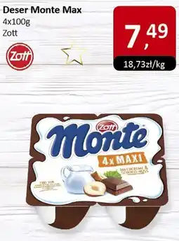 Market Point Deser Monte Max Zott oferta