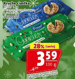 Prim Market Ciastka kruche z kremem orzechowym z czekoladą Primart Osielek oferta