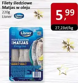 Market Point Filety śledziowe Matjas w oleju Lisner oferta