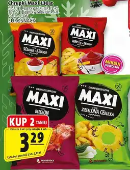 Prim Market Chrupki Maxi 130 g różne smaki EUROSNACK oferta