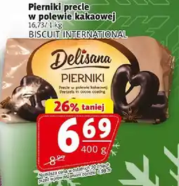 Prim Market Pierniki precle w polewie kakaowej BISCUIT INTERNATIONAL oferta