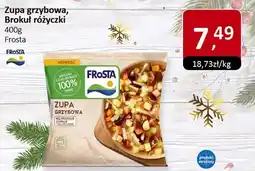 Market Point Zupa grzybowa, Brokuł różyczki Frosta oferta