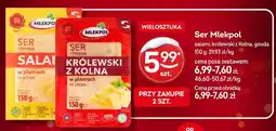 Żabka Ser Mlekpol salami, królewski z Kolna, gouda oferta