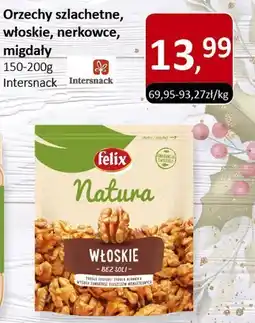 Market Point Orzechy szlachetne, włoskie, nerkowce, migdały Intersnack 150-200g oferta