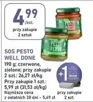 Stokrotka Sos pesto Well Done czerwone, zielone oferta
