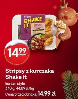 Żabka Stripsy z kurczaka Shake it korean style oferta