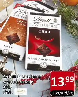 Market Point Czekolada Excellence Lindt wybrane rodzaje 100g oferta