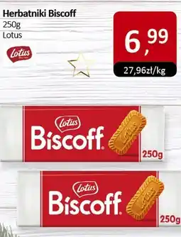 Market Point Herbatniki Biscoff Lotus 250g oferta