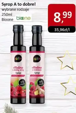Market Point Syrop A to dobre! Bioone wybrane rodzaje 250ml oferta