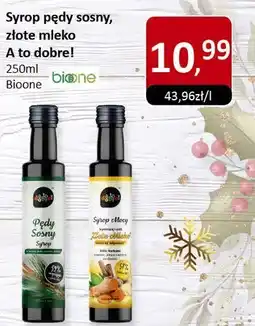 Market Point Syrop pędy sosny, złote mleko A to dobre! Bioone 250ml oferta