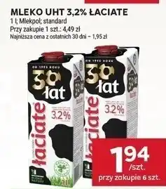 Stokrotka Mleko UHT 3,2% Łaciate oferta