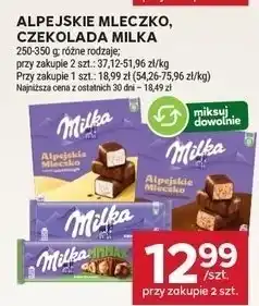 Stokrotka Czekolada Milka Alpejskie Mleczko różne rodzaje oferta