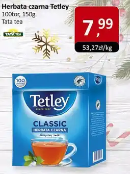 Market Point Herbata czarna Tetley Tata tea 100tor, 150g oferta