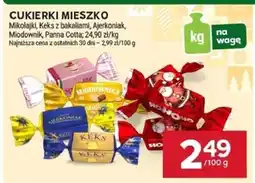 Stokrotka Cukierki Mieszko Mikołajki, Keks z bakaliami, Ajerkoniak, Miodównik, Panna Cotta, 24,90 zł/kg oferta
