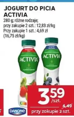 Stokrotka Jogurt do picia Activia 280g różne rodzaje Danone oferta