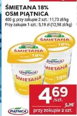 Stokrotka Śmietana 18% OSM Piątnica 400g oferta