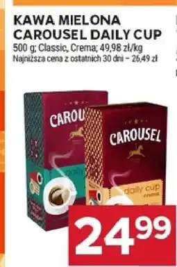 Stokrotka Kawa mielona Carousel Daily Cup Classic, Crema oferta