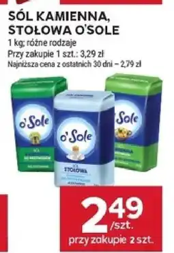 Stokrotka Sól kamienna, stołowa o'Sole oferta