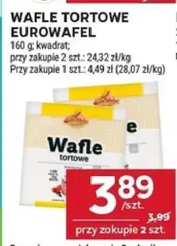 Stokrotka Wafle tortowe Eurowafel kwadrat oferta