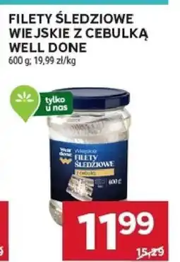 Stokrotka Filety śledziowe wiejskie z cebulką Well Done oferta