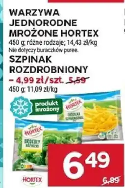 Stokrotka Szpinak rozdrobniony Hortex oferta