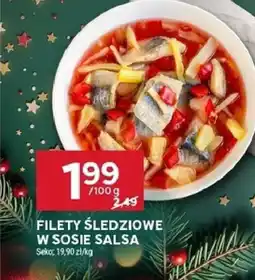 Stokrotka Filety śledziowe w sosie salsa Seko Stokrotka oferta