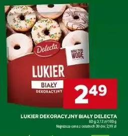 Stokrotka Lukier dekoracyjny biały Delecta oferta