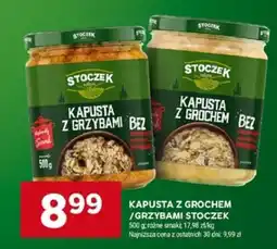 Stokrotka Kapusta z grochem/grzybami Stoczek oferta