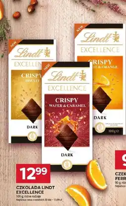 Stokrotka Czekolada Lindt Excellence Crispy Milk & Orange Dark 100g oferta