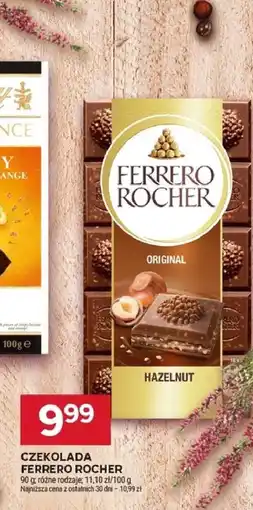 Stokrotka Czekolada Ferrero Rocher Original Hazelnut 90g oferta
