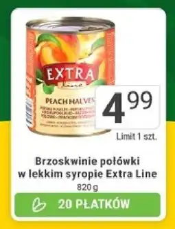 Stokrotka Brzoskwinie połówki w lekkim syropie Extra Line oferta