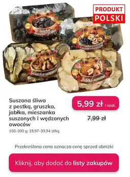 Stokrotka Mieszanka wędzonych i suszonych owoców Stokrotka oferta