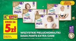 Biedronka Wszystkie pieluchomajtki Dada Panta Extra Care oferta