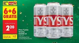 Biedronka Piwo Tyskie Gronie oferta