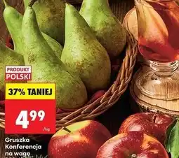 Biedronka Gruszka konferencja na wagę oferta