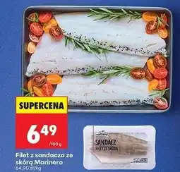 Biedronka Filet z sandacza ze skórą oferta