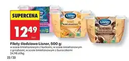 Biedronka Filety śledziowe Lisner, 500g oferta