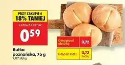 Biedronka Bułka poznańska oferta