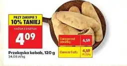 Biedronka Przekąska kebab oferta