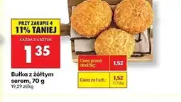 Biedronka Bułka z żółtym serem oferta