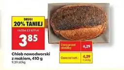 Biedronka Chleb nowodworski z makiem oferta