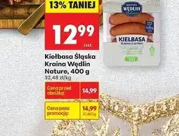 Biedronka Kiełbasa Śląska Kraina Mięsa Nature oferta