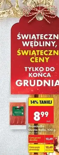 Biedronka Prosciutto Gysto Bello oferta