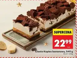 Biedronka Ciasto Kopiec bananowy oferta