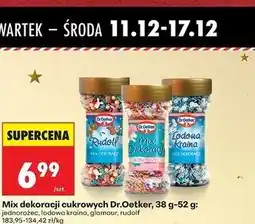 Biedronka Mix dekoracji cukrowych Dr.Oetker oferta