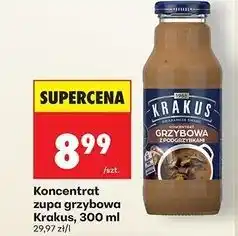 Biedronka Koncentrat zupa grzybowa Krakus oferta