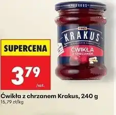 Biedronka Ćwikła z chrzanem Krakus oferta